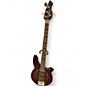 Used Ernie Ball Music Man Bongo 4 String red Electric Bass Guitar thumbnail