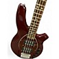 Used Ernie Ball Music Man Bongo 4 String red Electric Bass Guitar