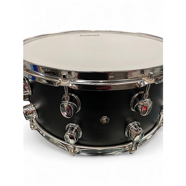 Used Mapex 14in ALUMINUM 14X6.5 SNARE Black Drum