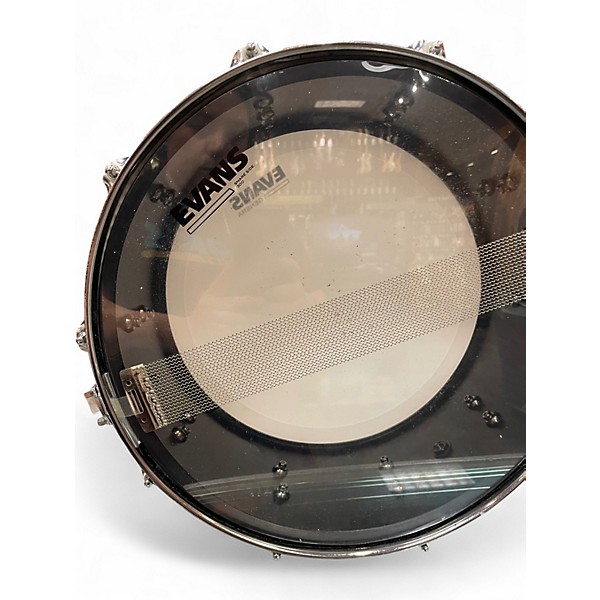 Used Mapex 14in ALUMINUM 14X6.5 SNARE Black Drum