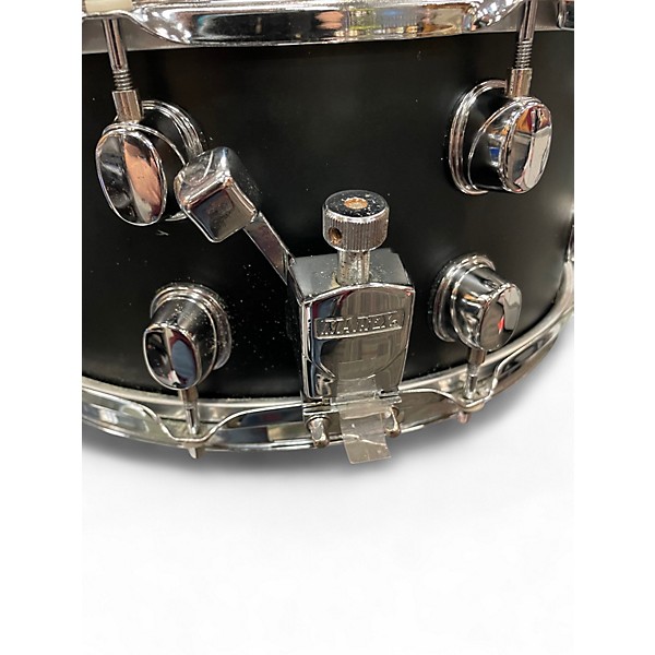 Used Mapex 14in ALUMINUM 14X6.5 SNARE Black Drum