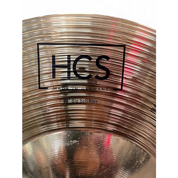 Used MEINL 18in HCS BIG BELL RIDE Cymbal