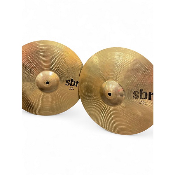 Used SABIAN 14in SBR Hi Hat Pair Cymbal