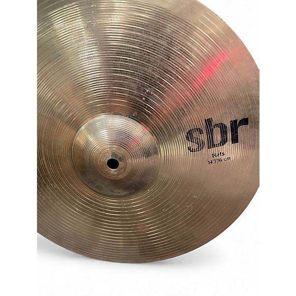 Used SABIAN 14in SBR Hi Hat Pair Cymbal