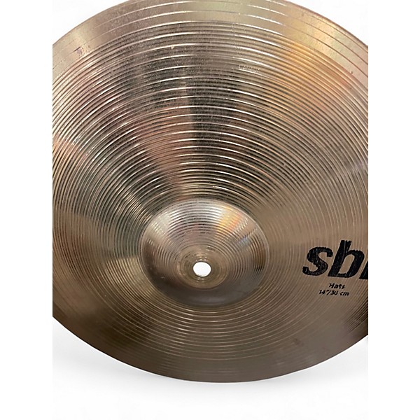 Used SABIAN 14in SBR Hi Hat Pair Cymbal