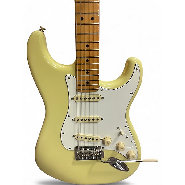 Used Fender 70th Anniversary Player II Vintage Yellow Solid Body Electric Guitar