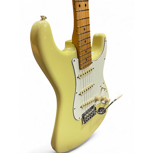 Used Fender 70th Anniversary Player II Vintage Yellow Solid Body Electric Guitar