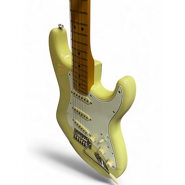 Used Fender 70th Anniversary Player II Vintage Yellow Solid Body Electric Guitar