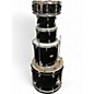 Used Yamaha 5 Piece Stage Custom Black Drum Kit thumbnail