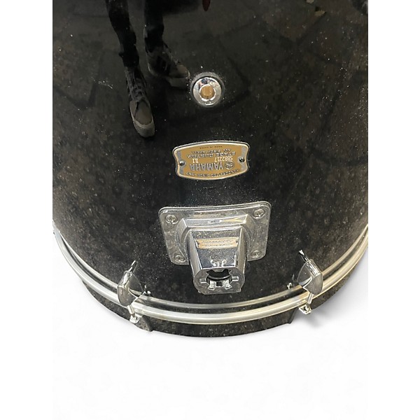 Used Yamaha 5 Piece Stage Custom Black Drum Kit