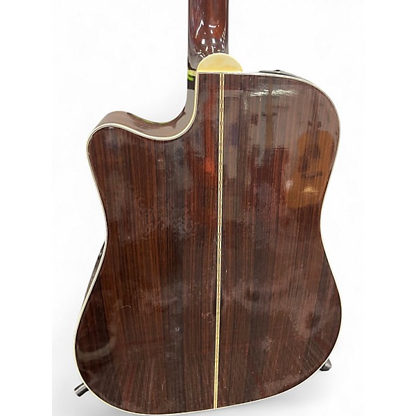 Used Takamine FP-360SC Natural Acoustic Electric Guitar