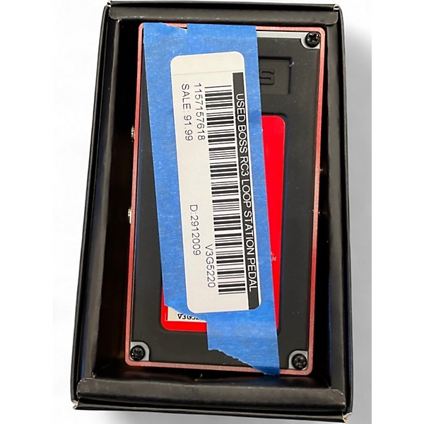 Used BOSS RC3 Loop Station Pedal