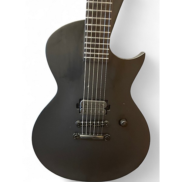 Used ESP LTD EC-BLACK METAL Flat Black Solid Body Electric Guitar