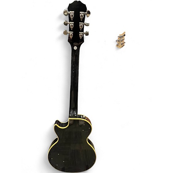 Used Epiphone Les Paul Custom Pro SILVER BURST Solid Body Electric Guitar