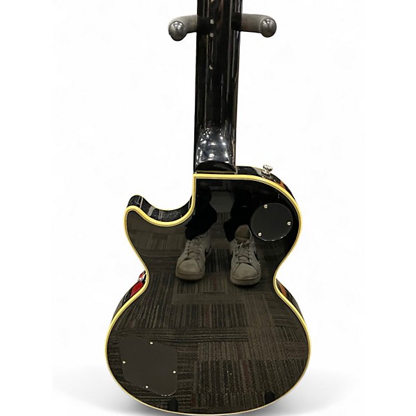 Used Epiphone Les Paul Custom Pro SILVER BURST Solid Body Electric Guitar