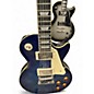 Used Epiphone Les Paul Custom Pro Blue Burst Solid Body Electric Guitar