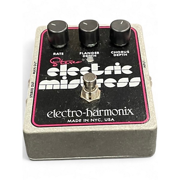 Used Electro-Harmonix XO Stereo Electric Mistress Flanger / Chorus Effect Pedal