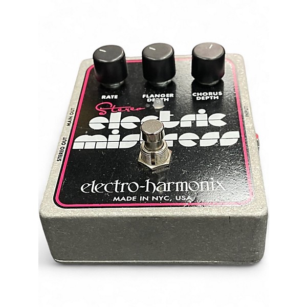 Used Electro-Harmonix XO Stereo Electric Mistress Flanger / Chorus Effect Pedal