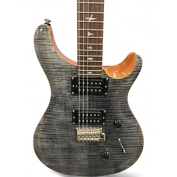 Used PRS SE Custom 24 Charcoal Solid Body Electric Guitar