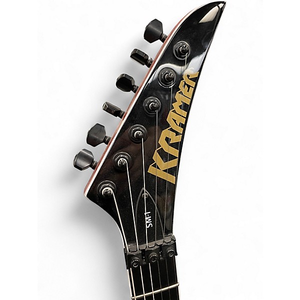 Used Kramer SM1 ORANGE CRUSH Solid Body Electric Guitar