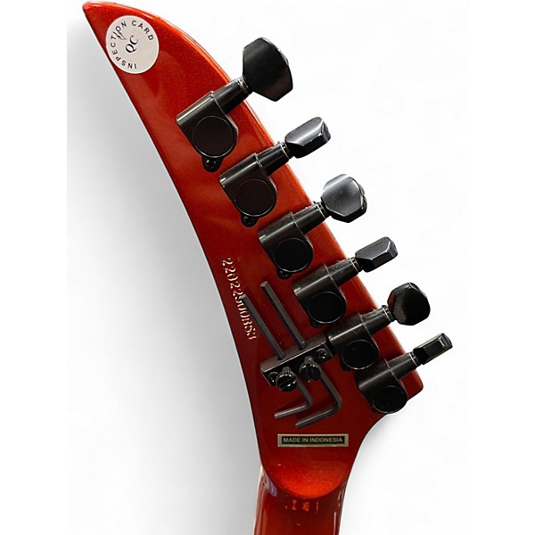 Used Kramer SM1 ORANGE CRUSH Solid Body Electric Guitar