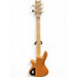 Used Schecter Guitar Research Stiletto Custom 5 String Satin Natural Electric Bass Guitar