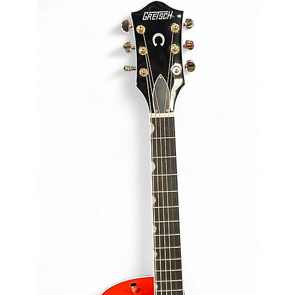 Used Gretsch Guitars G5022CE Rancher Jumbo Trans Orange Acoustic Electric Guitar