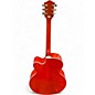 Used Gretsch Guitars G5022CE Rancher Jumbo Trans Orange Acoustic Electric Guitar