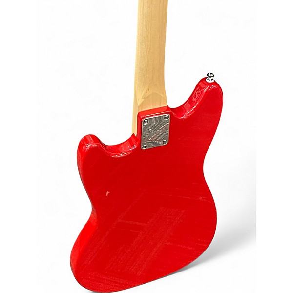 Used Squier Bullet Mustang HH red Solid Body Electric Guitar