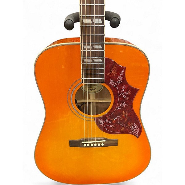 Used Epiphone HUMMINGBIRD STUDIO Sienna Sunburst Acoustic Electric Guitar