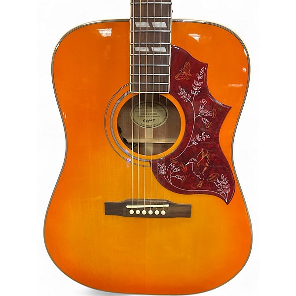 Used Epiphone HUMMINGBIRD STUDIO Sienna Sunburst Acoustic Electric Guitar