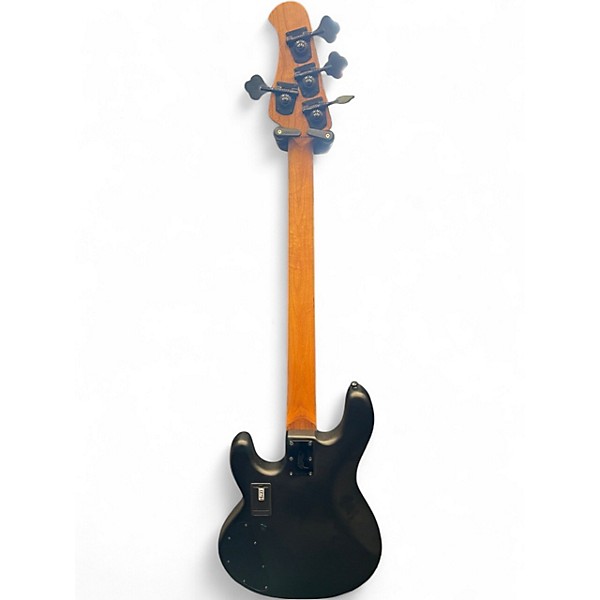 Used Sterling by Music Man Ray34 HH Stealth Black Electric Bass Guitar
