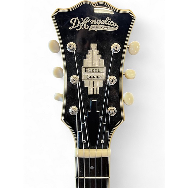 Used D'Angelico Excel SS Tour Black Hollow Body Electric Guitar