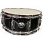 Used Eastrock 14X5.5 Metal Snare Black Drum thumbnail
