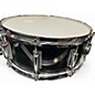 Used Eastrock 14X5.5 Metal Snare Black Drum