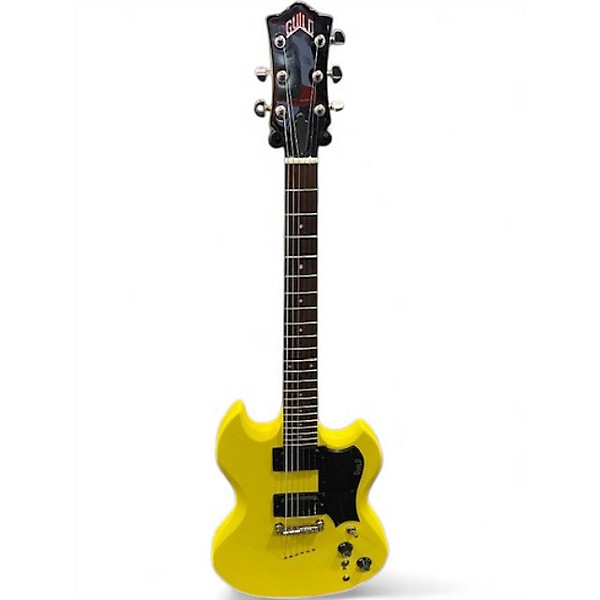 Used Guild Polara Yellow Solid Body Electric Guitar