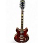 Vintage 1972 Ventura V1002 Trans Red Hollow Body Electric Guitar thumbnail