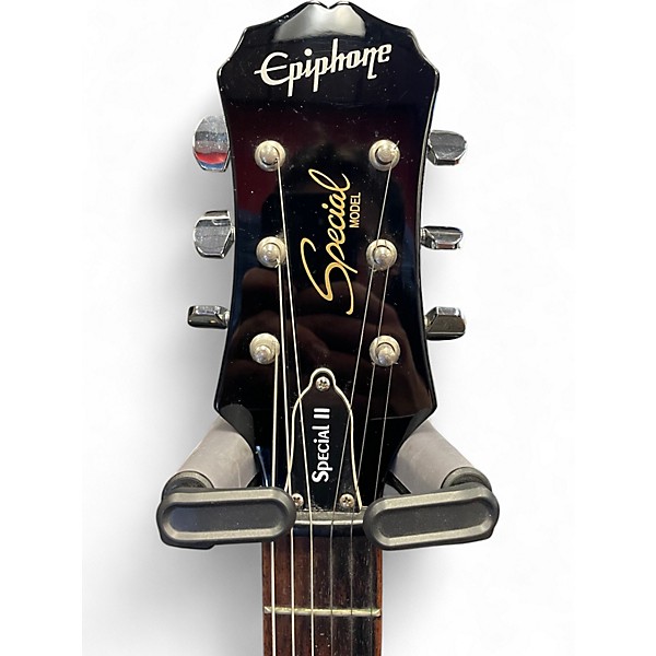 Used Epiphone Special II Black Solid Body Electric Guitar