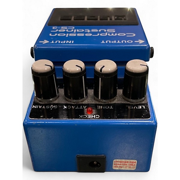 Used BOSS CS3 Compressor Sustainer Effect Pedal