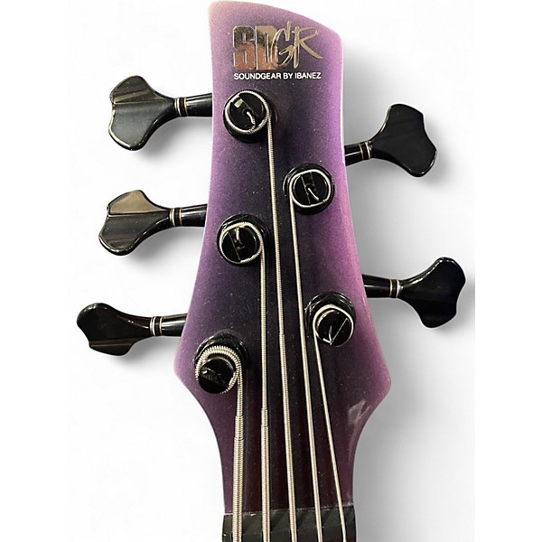 Used Ibanez SR505E Aurora Burst Electric Bass Guitar