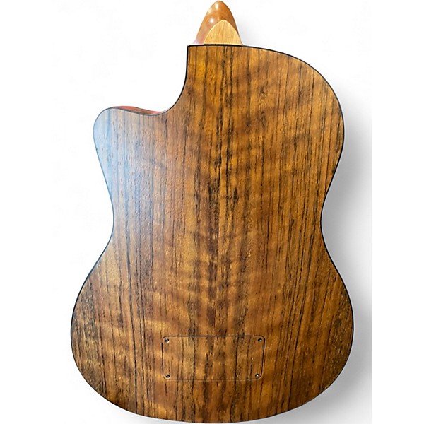 Used Hadean UKB-23C Walnut Acoustic Bass Guitar