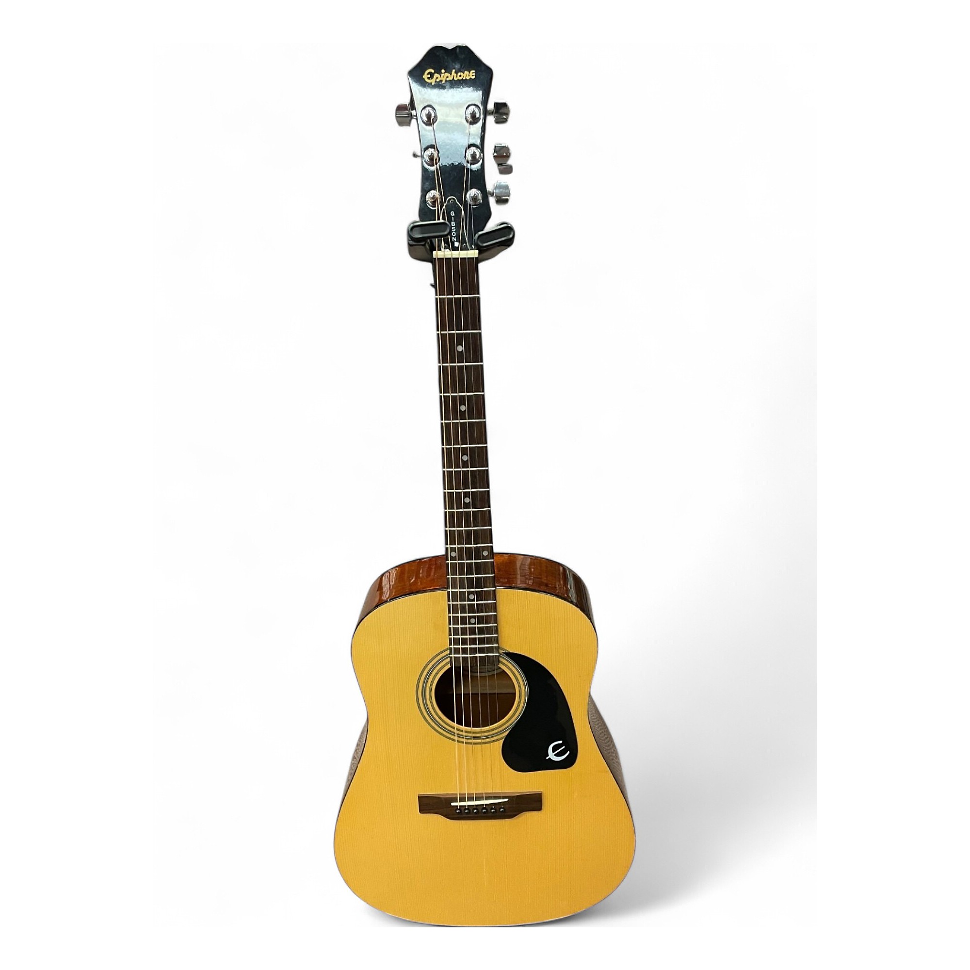 Used 1998 Epiphone PR-100/NA Natural Acoustic Guitar Natural