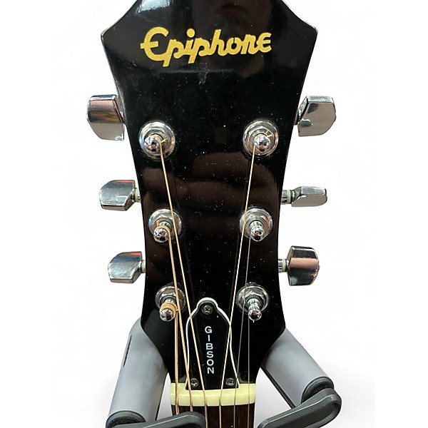 Used 1998 Epiphone PR-100/NA Natural Acoustic Guitar