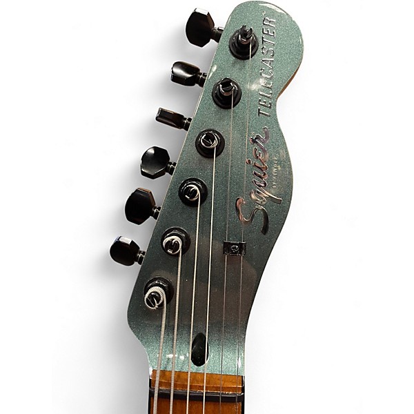 Used Squier Contemporary Telecaster RH Gunmetal Metallic Solid Body Electric Guitar