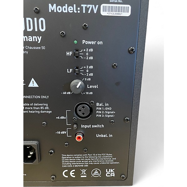 Used ADAM Audio T7V Powered Monitor