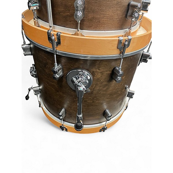 Used PDP by DW 3 Piece Concept Series Walnut Drum Kit