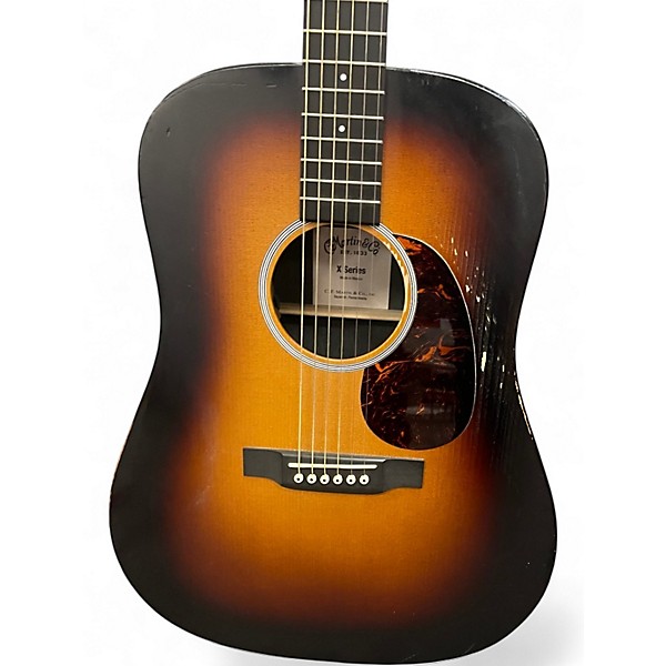 Used Martin DX1 Sunburst Acoustic Guitar