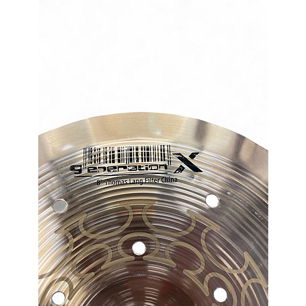 Used MEINL 8in Generation X Filter China Cymbal