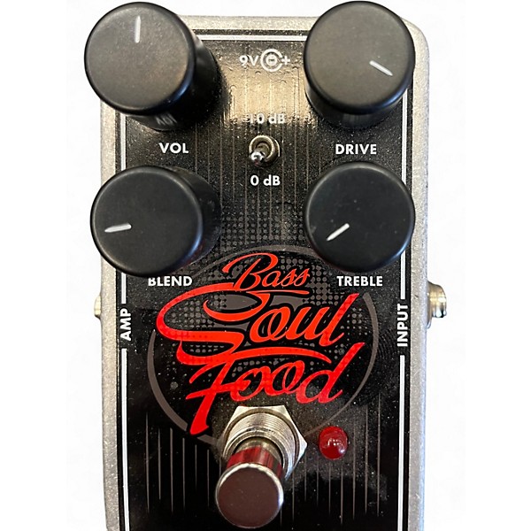 Used Electro-Harmonix Bass Soul Food Overdrive Bass Effect Pedal
