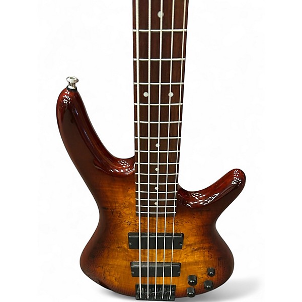 Used Ibanez GSR205 5 String 2 Color Sunburst Electric Bass Guitar